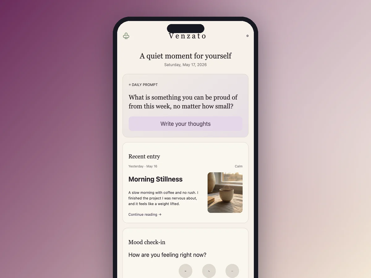 Personal Journal template preview