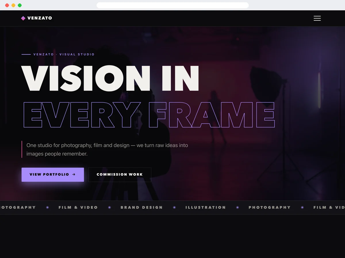 Art & Creative template preview